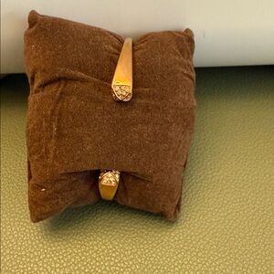 Michael Kors Rose Gold Hinged Bracelet